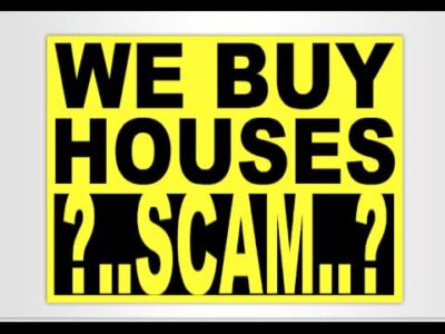 19. We Buy Houses Scams