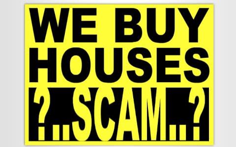 19. We Buy Houses Scams